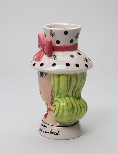 Cosmos Gifts 62610 "I' am Woman. I' am Amazing. I' am Tired Lady Makeup Brush Holder/Vase thumbnail 5
