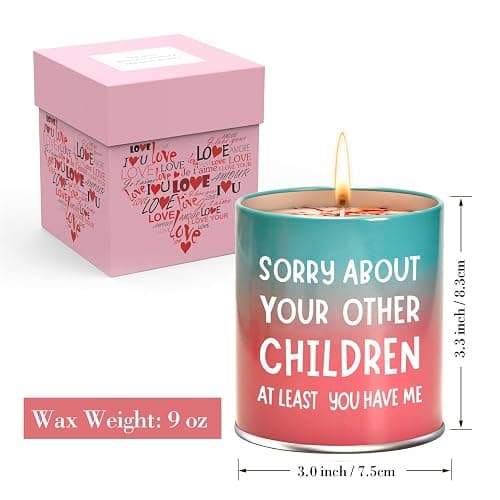 Christmas Gifts for Mom from Daughter Son Kids,Birthday Mothers Day Gifts for Mom,Funny Gift Ideas,Stocking Stuffers Galentines Day Anniversary Presents,9oz Scented Candles thumbnail 7