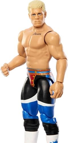 Mattel WWE Cody Rhodes “The American Nightmare” Action Figure, Main Event Series #153 6-inch Collectible with 10 Articulation Points & Life-Like Look thumbnail 3