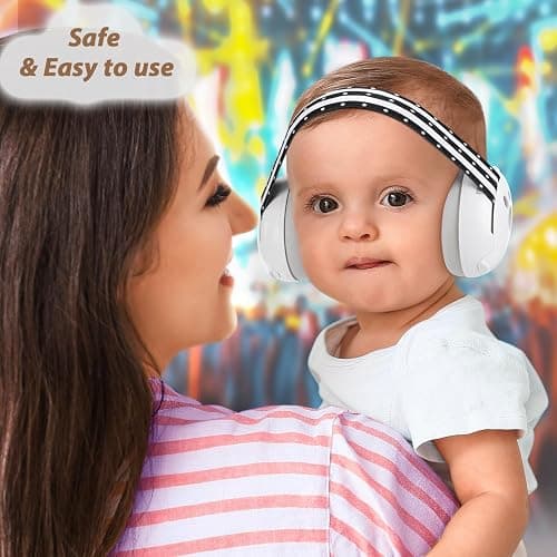 Baby Ear Protection, Noise Cancelling Headphones for Babies and Toddlers Up to 36 Months thumbnail 6