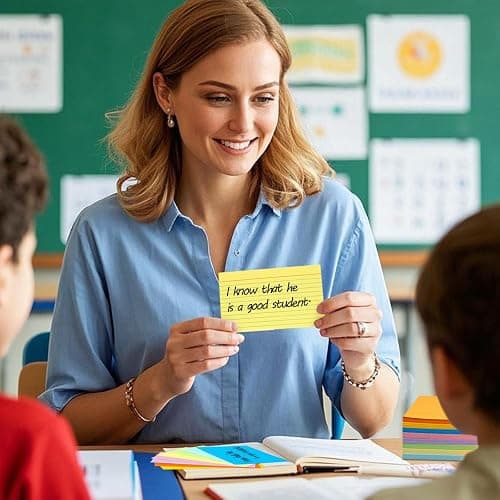 Koogel 3x5 Index Cards Ruled Line, 272 Count Colored Flash Card, Lined Notecards Ruled on Both Sides, 8 Assorted Colors, Heavyweight Note Flashcards for Studying School College Office Supplies - Multicolored thumbnail 2