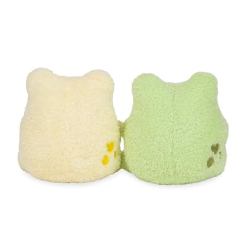 Cuddle Barn PlushGoals - Edawawa Kawaii Cute Soft Green Edamame Frog Plush Toy, 13 inches thumbnail 5