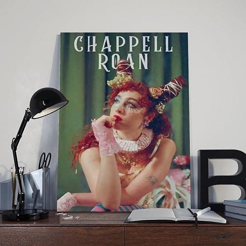 SMART COLOR Chappell Roan (3) Canvas Wall Art Poster Decor Gift | for Living Room, Bedroom, Dorm Decor Home Office Decoration Unframe-style 16"L x 24"W thumbnail 8