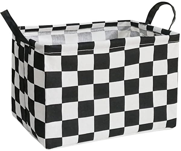 MAIZMZ Rectangular Storage Basket Collapsible Organizer Bin Waterproof Toy Box for Organizing Home/Dorm/Kitchen/Pet/Office/Closet/Shelf/Gift Baskets - Image 1