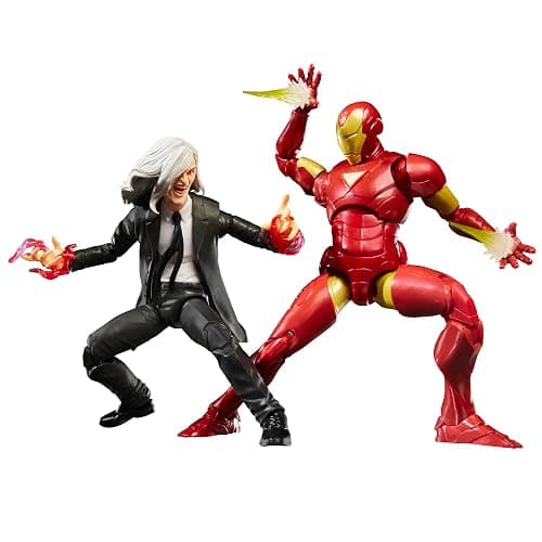 Marvel Legends Series Iron Man (Extremis) & Marvel’s Mandarin, Avengers Comics Collectible 6-Inch Action Figures (Amazon Exclusive) - Image 1