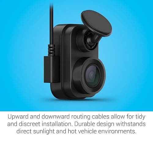 Garmin Dash Cam Mini 2, Tiny Size, 1080p and 140-degree FOV, Monitor Your Vehicle While Away w/ New Connected Features, Voice Control (Renewed) thumbnail 4