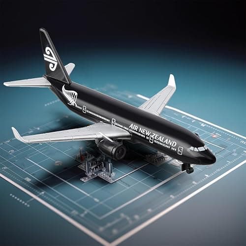 Sky Trek Model Airplanes New Zealand Airplane Airlines Plane Aircraft Model for Display Collection and Gifts. thumbnail 2