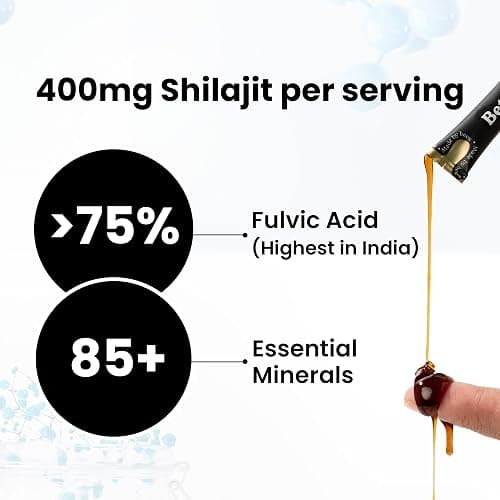 Better Alt Pure Himalayan Shilajit Sticks with Organic Honey, Saffron | Easy to Consume Shilajit| 30 Sticks for Energy Boost & Immune Support, 85+ Trace Minerals, 75%+ Fulvic Acid thumbnail 5
