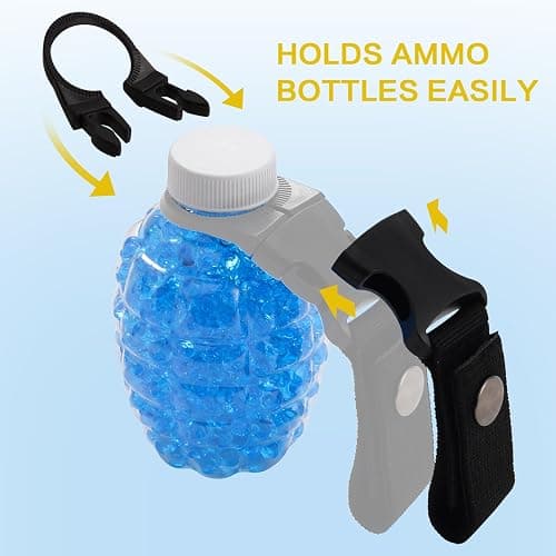 Gel Ball Blaster Splat Orby Accessories 50000 Include Bottle Hopper*2 Tactical Lanyard*2 Adapter*2 thumbnail 3