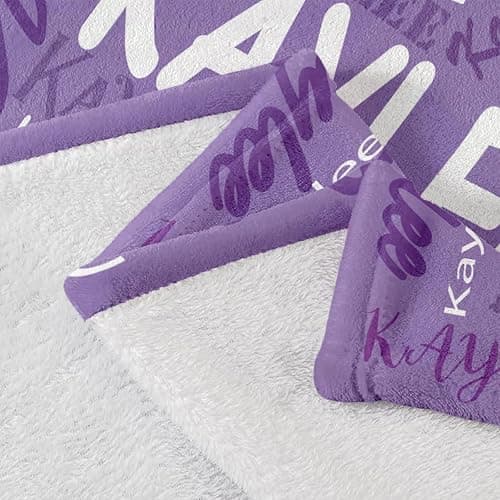 Corissy Ships Next Day, Personalized Blankets and Throws Custom Blanket with Name Customized Flannel Blanket for Kids Christmas Blanket Gifts for Teen Girls Boys | Christmas Blanket, Customized, with Name, for Teen Girls Boys, for Kids, Gifts, Ships Next Day thumbnail 3