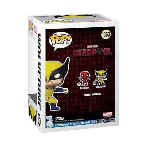 Funko POP! Marvel: Deadpool & Wolverine - Wolverine - Collectable Vinyl Figure - Gift Idea - Official Merchandise - for Kids & Adults - Movies Fans - Model Figure for Collectors and Display thumbnail 3