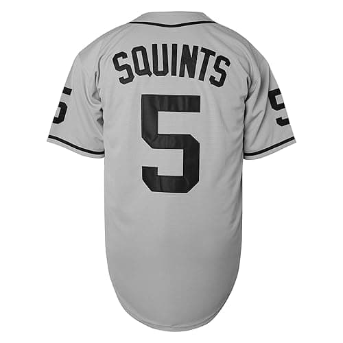 The Sandlot Benny The Jet Rodriguez Michael Squints Palledorous Alan Yeah-Yeah McClennan Bel Air 3D Print Baseball Jersey - Medium - 5-grey thumbnail 3