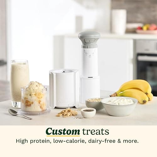 Cuisinart FastFreeze 5-in-1 Ice Cream, Sorbet, Milkshakes, Slushies and Mix-In Frozen Dessert Maker, Compact Machine, Easy to Use, Includes 3 Mixing Cups with Lids, ICE-FD10 thumbnail 5