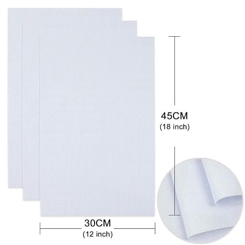 Similane Embroidery Kit 215 Pcs,100 Colors Threads,5 Pcs Embroidery Hoops,3 Pcs Aida Cloth,40 Sewing Pins,Cross Stitch Tools and Embroidery Starter Kit for Adults Beginners thumbnail 5