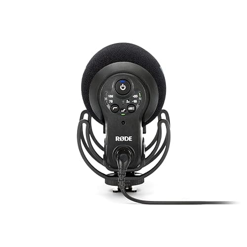 RØDE VideoMic Pro Plus Premium On-Camera Shotgun Microphone Pass Filter, High-Frequency Boost, Pad, Safety Channel for Filmmaking, Content Creation and Location Recording (VMPRPLUS) thumbnail 3