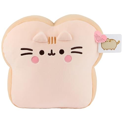 GUND Pusheen’s Kitchen: White Bread Squisheen Plush, Squishy Toy Food Stuffed Animal for Ages 8 and Up, Brown, 11” thumbnail 6