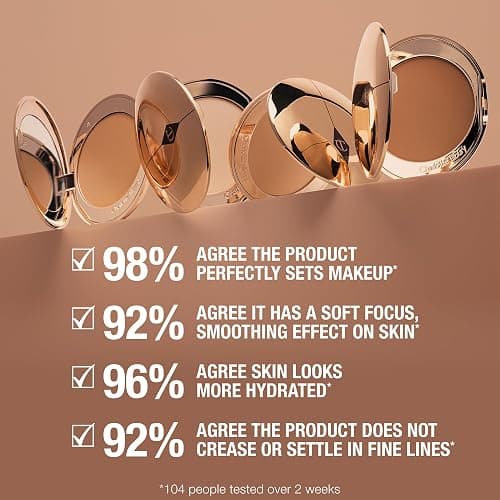Charlotte Tilbury Airbrush Flawless Finish Setting Powder - Pore-Blurring Pressed Powder for Face Makeup to Minimize Shine with a Soft-Focus Finish thumbnail 7