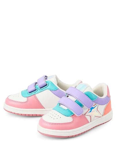 The Children's Place Baby-Girl's Toddler Everyday Casual Sneakers thumbnail 2