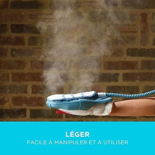 BLACK+DECKER Vadrouille à vapeur 2-en-1 avec gant de nettoyage à main SteaMitt et 11 accessoires, BHSM166DSM-QS thumbnail 10