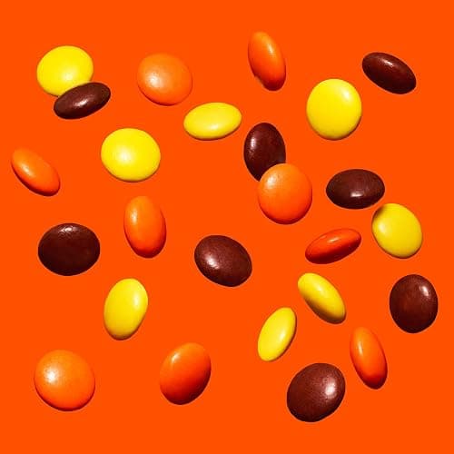 REESE'S PIECES Peanut Butter in a Crunchy Shell, Candy Boxes, 4 oz (12 Count) - Peanut Butter - 4 Ounce (Pack of 12) thumbnail 4