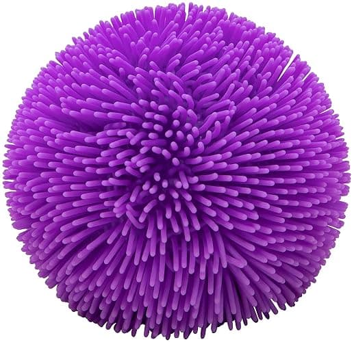 Nee-Doh Schylling Shaggy Groovy Glob! Squishy, Squeezy, Stretchy Stress Balls Neon Colors Gift Set Party Bundle - 3 Pack (Assorted Colors) thumbnail 4