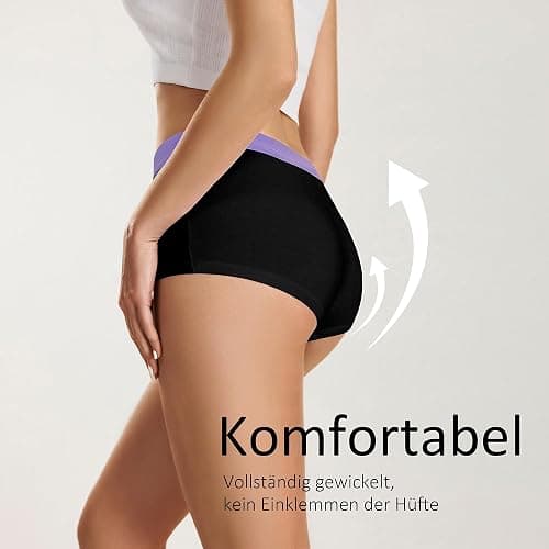 Libella Confezione da 6 Mutande Donna Cotone Slip Donna Elasticizzato Biancheria Intimo Traspirante Comode Culotte Confezione Mutandine da Donna thumbnail 3