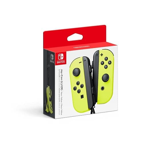Nintendo Joy-Con (L/R) - Neon Yellow (Renewed) - Image 1