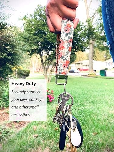 CELOKIY Cool Wristlet Keychain Holder - Hand Wrist Lanyard for Keys and Wallets thumbnail 5
