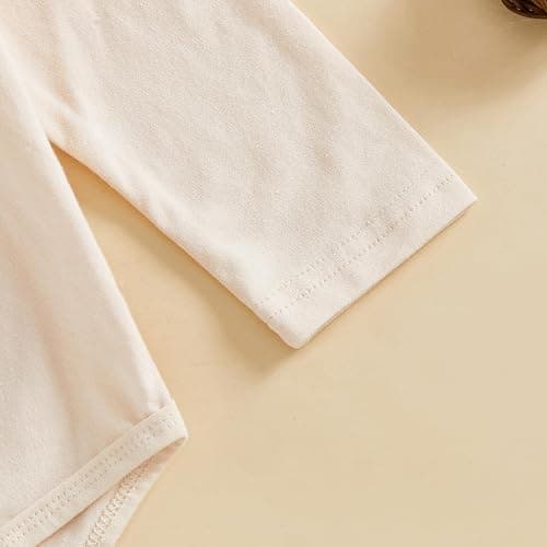 GOOCHEER Newborn Baby Boy Clothes Hunting Long Sleeve Romper Shirt Tops Pants Fall Winter Outfits Hat Set thumbnail 3