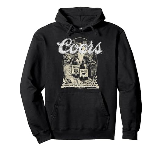 Coors Classic Beer Banquet Vintage Style Pullover Hoodie - Image 1
