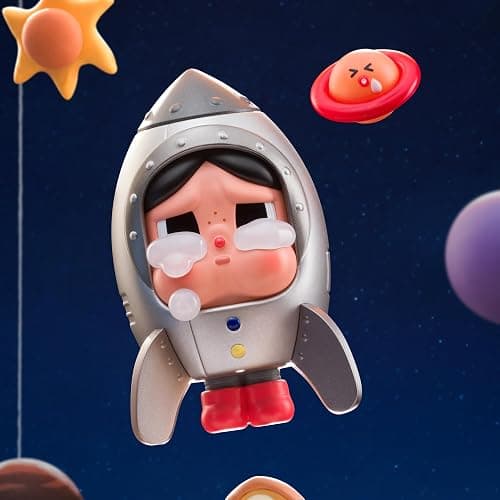 POP MART Crybaby Crying to The Moon Series Blind Box Figures, Collectible Toys Home Decorations, Holiday Birthday Gifts for Girls and Boys, Single Box thumbnail 7