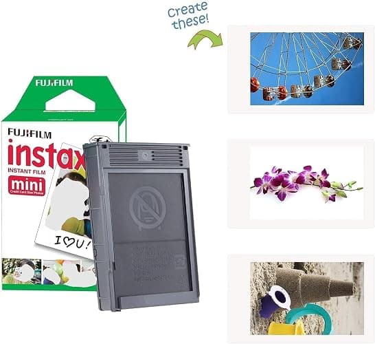 Mini 12 Instant Camera Starter Kit For Fuji Instax Mini 12 Mint Green Includes Mini Instant Film 20 Photos, Matching Colour PU Leather Case for Instax Mini 12 Green & 64 Pocket Mini Photo Book Album thumbnail 8