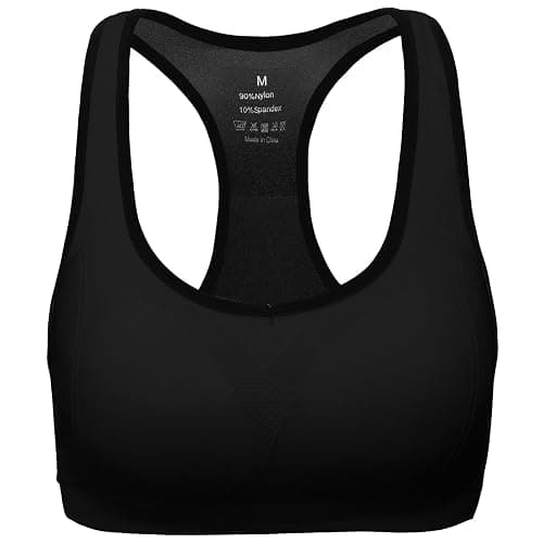 MIRITY Women Racerback Sports Bras - High Impact Workout Gym Activewear Bra thumbnail 4
