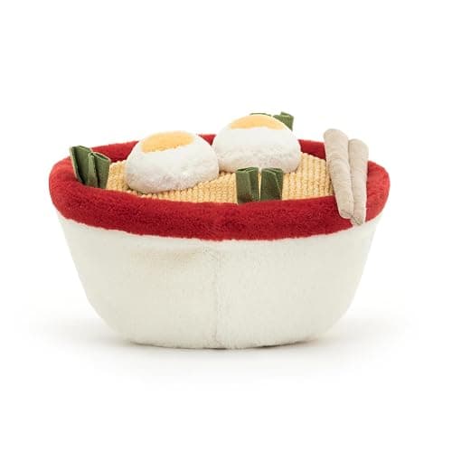 Jellycat Amuseables Ramen Stuffed Toy, 6.5 inches - Food Plush - Fun Gift Idea thumbnail 4