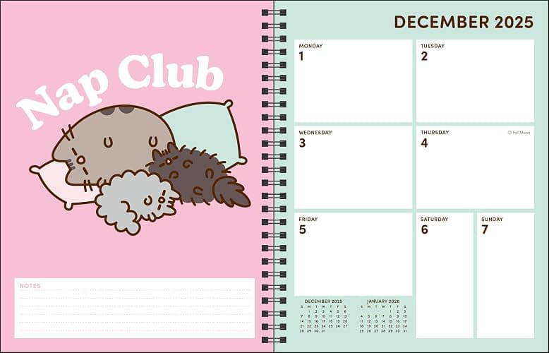 Pusheen 16-Month 2025-2026 Weekly/Monthly Planner Calendar: You Look Great thumbnail 5