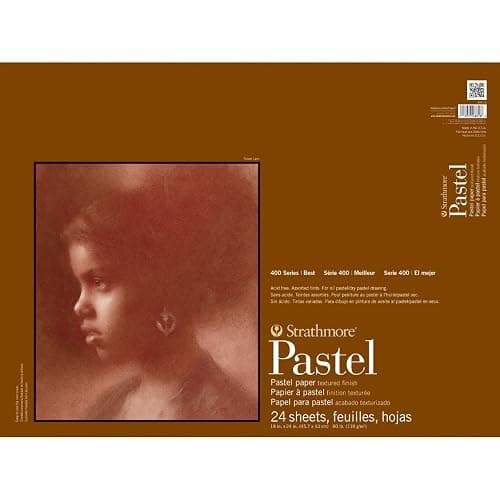 Strathmore Assorted Color Pastel Paper Pad 18"X24"-24 Sheets -403180 thumbnail 3