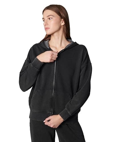 florence by mills Women's Cozy Crush Slouchy Sleeve Oversized Zip Hoodie - Image 1