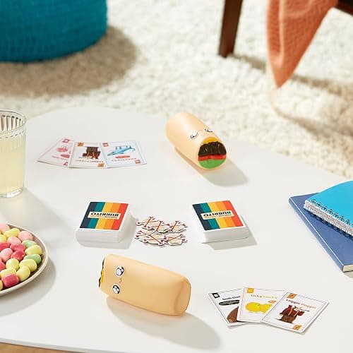 Exploding Kittens Throw Throw Burrito 2-6 Players - Ages 7+ - 15 Minutes to Play - Dodgeball Card Game - Party Game, Family Game Night, Kid and Adult Card Game thumbnail 2