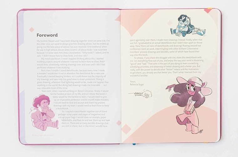 Steven Universe Deluxe Hardcover Blank Sketchbook: Rebecca Sugar Edition thumbnail 4