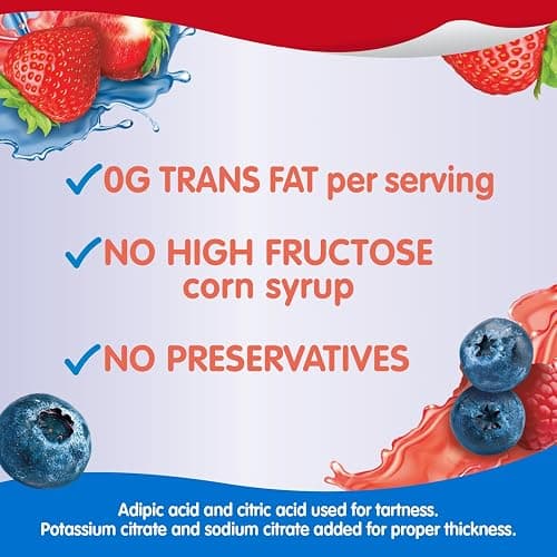 Snack Pack Strawberry and Berry Blue Flavored Juicy Gels Cups, 3.25 oz., 12-Count Family Pack thumbnail 5