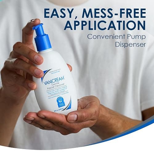 Vanicream Gentle Facial Cleanser with Pump Dispenser - 8 fl oz - Formulated Without Common Irritants for Those with Sensitive Skin thumbnail 7