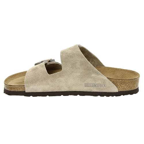 Birkenstock Womens Arizona Suede Taupe - 37 (US Men's 4.0-4.5; Wmn's 6.0-6.5) B(M) US thumbnail 2