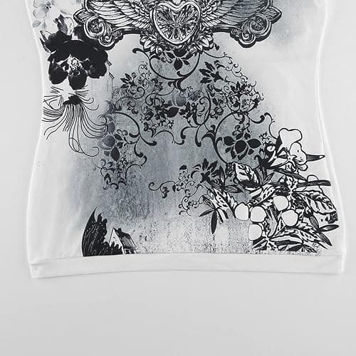Grunge Clothes for Women Y2K Tops Long Sleeve Fairy Grunge Aesthetic Shirts Teen Girls Vintage Graphic Tees Fall thumbnail 6