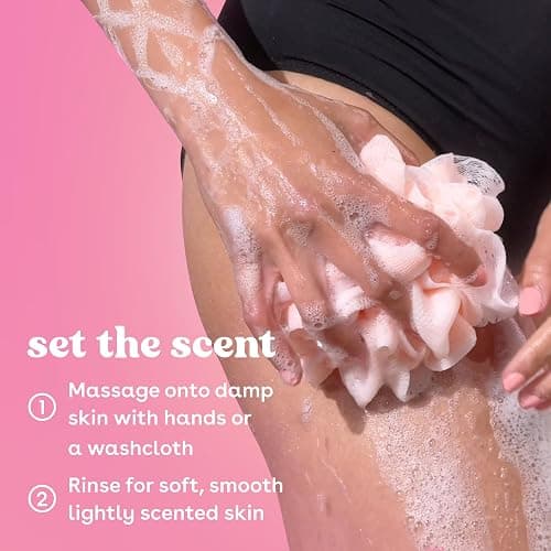 eos Cashmere Body Wash – Jasmine Peach, Moisturizing Body Wash, Creamy Gel Formula, with Shea Butter, Glycerin, Vitamin E, pH Balanced, Sensitive Skin, Vegan, 16 fl oz thumbnail 6