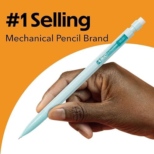 BIC Xtra-Smooth Mechanical Pencils, 0.7 mm Medium Point, 40-Count | No. 2 Lead Resists Smudging and Erases Cleanly, Smooth Reliable Writing, Pastel Barrels, Bulk Pack for Students and Teachers thumbnail 4