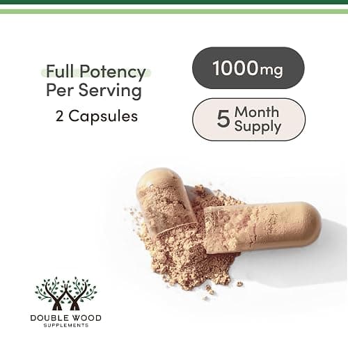 Maca Root Capsules for Women and Men, 300 Count (1,000mg of Black, Red, Yellow Maca Powder per Serving) Grown in Peru (for Energy, Performance, Motivation) by Double Wood thumbnail 3