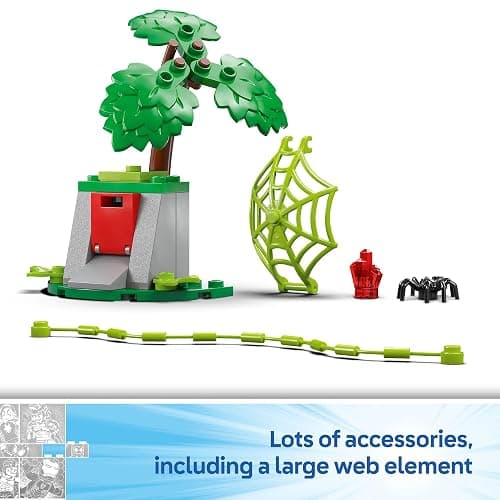 LEGO Marvel Team Spidey Web Spinner Headquarters Building Toy - Spidey and His Amazing Friends Toys Playset for Boys & Girls, Ages 4+ - Gift for Birthday - 10794 thumbnail 5
