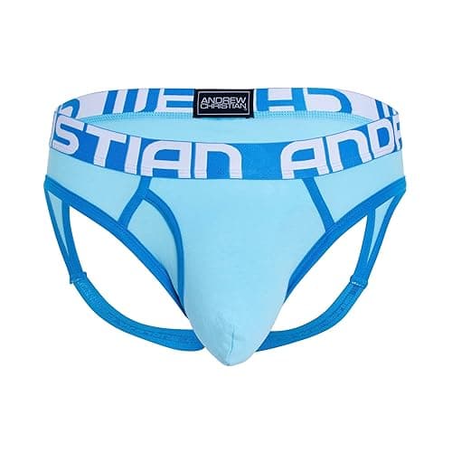 Andrew Christian Fly Locker Room Jock with ALMOST NAKED - Skyb - Medium