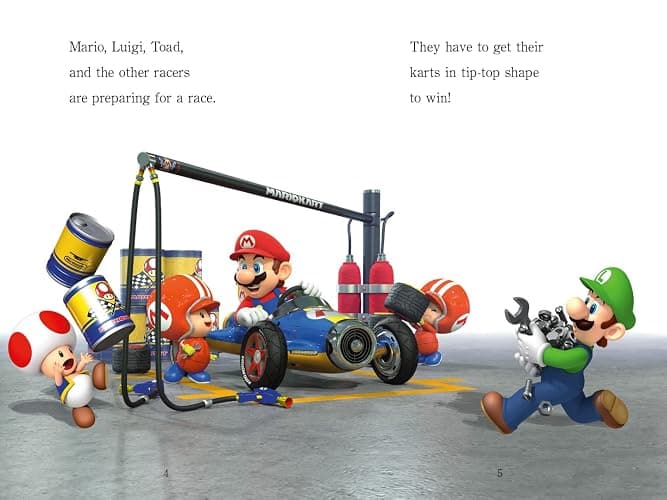 Mario Kart: Off to the Races! (Nintendo® Mario Kart) (Step into Reading) thumbnail 2