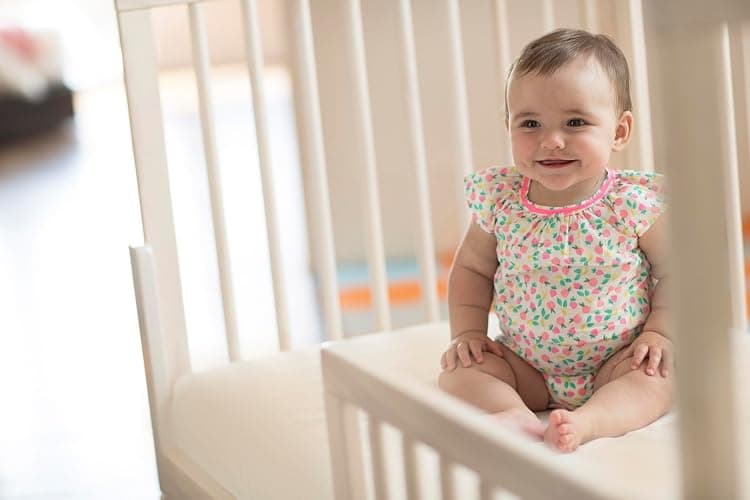 Naturepedic Organic Crib Mattress Sheet - Crib Fitted Sheet for Standard Crib Mattress - Soft and Breathable Cotton Crib Sheet - Ivory - 52"x28" thumbnail 6